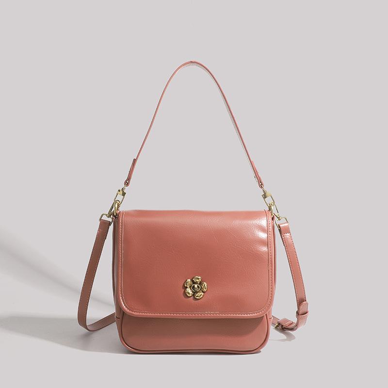 Elegant and stylish women s bag 2024 new model versatile shoulder bag fashionable crossbody small square versatile bag underarm bag