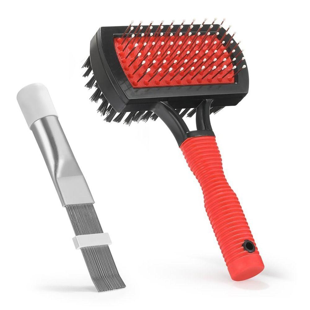 Cleaning Kit AC Coil Cleaning Brush Double-Sided Evaporator Coil Cleaner Brush  Radiator