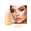 6-color PAGE VINE Aqua Jelly Contour Glow Highlighter Eyeshadow Stick Super Shiny Multi-color Eyeshadow Highlighter Stick Makeup