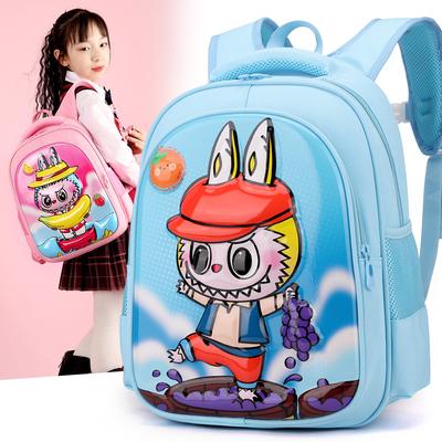 Children's Schoolbag New Cartoon Cute Kindergarten Schoolbag Boys and Girls 3 Years Old 6 Years Old Baby New Double Backpack