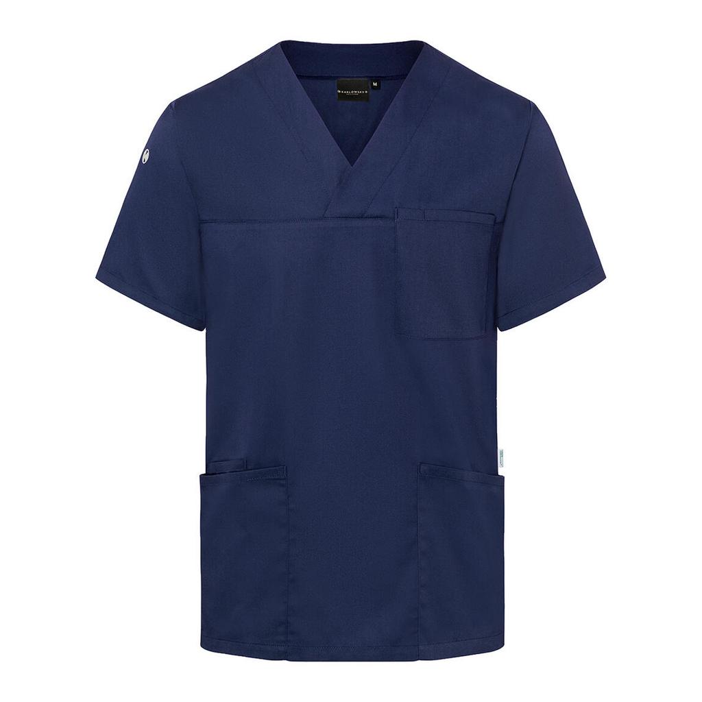 Mens Essential Slip-on Short-Sleeved Work Tunic