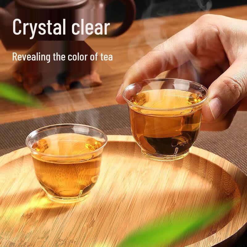 GLACIER Disposable Heat-Resistant Tea Cups