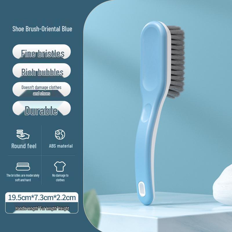 

Waterproof Shoe Cleaning Brush with Soft Bristles: Perfect for Home Shoe Care and Laundry.