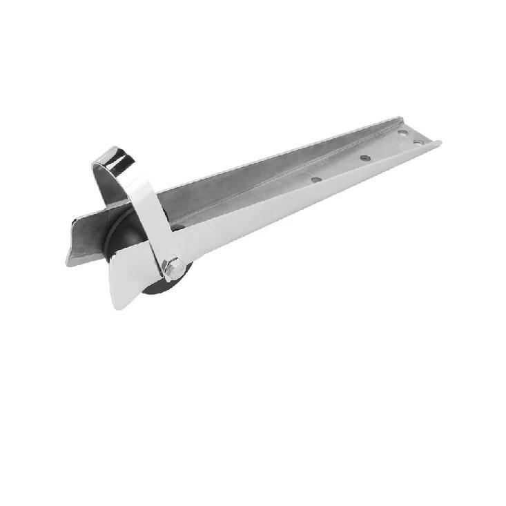 Boat Anchor Roller Gorgeri Anchor Bracket Marine Grade 316 Stainless Steel Boat Bow Anchor Roller Bracket for Yacht Lift Roller