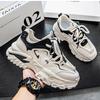 New Fashion Men 's Four Seasons Comfortable Thick Sole Shoes Students BoysTrending Soft Sole Breathable Casual Running Sneakers
