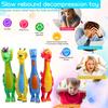 Screaming Dinosaur Toy for Dogs Ugly Cute Pet Dog Toy Soulful Scream Effect Hilarious Decompression Artifact Social