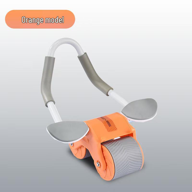 Multi-use Automatic Rebound Ab Wheel Trainer - Elbow Support for Home Abs Workout