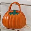 Women Leather Top Handle Bag Versatile Casual Sling Bag Fashion Cute Multifunctional Waterproof Halloween Theme Purse