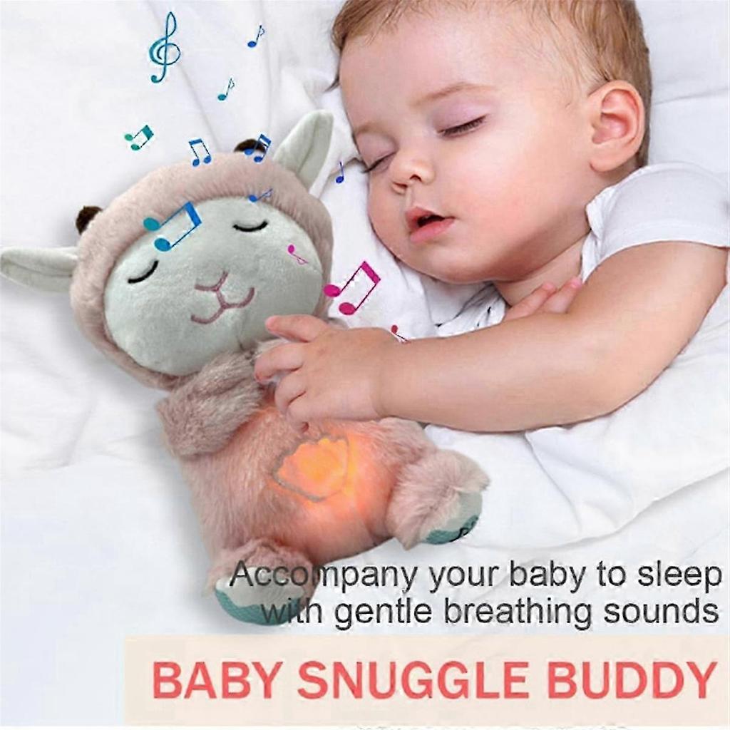 Breathing Stuffed Animal Toys for Calming Sleep - Soothing Baby Sleep Soother Plush Toy for Restful Nights