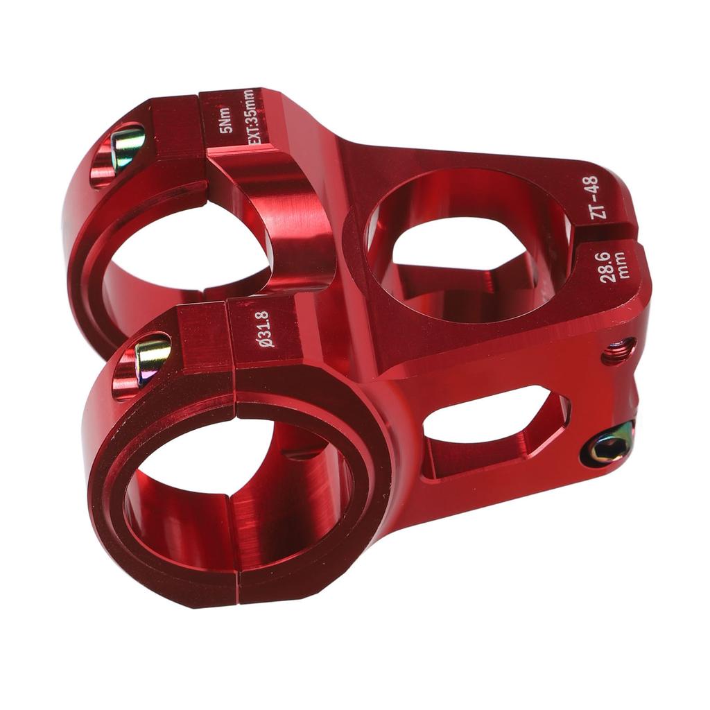 31.8mm Mountain Bike Stem Aluminum Alloy Lightweight Short Handlebar Stem for Replacement