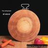Huìhuáng Solid Pine Wood Round Chopping Board