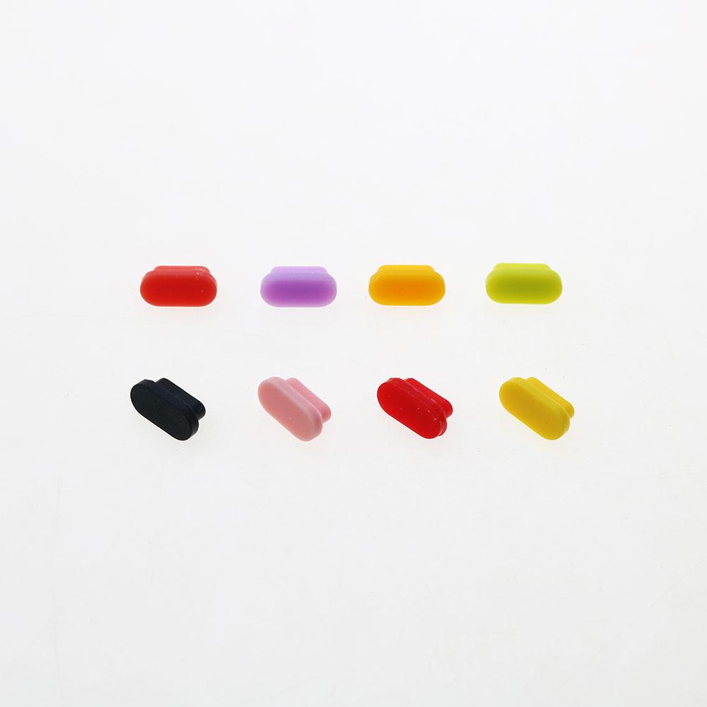 Silicone world 10PCS Silicone Type-C Dust Plug USB Charging Port Protector for Samsung Huawei Smart Phone Accessories Dust Plug