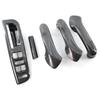 Front Rear Left Right Door Black Pull Grab Handle VW Bora Golf 4 MK4 for Jetta Carbon Fiber Style