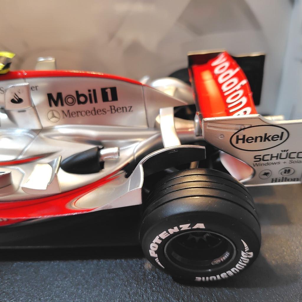 Hot Wheels McLaren Mercedes Lewis First Winning Car Mint 1/18 MP4-22 - Hamilton's [Un D, Condition]