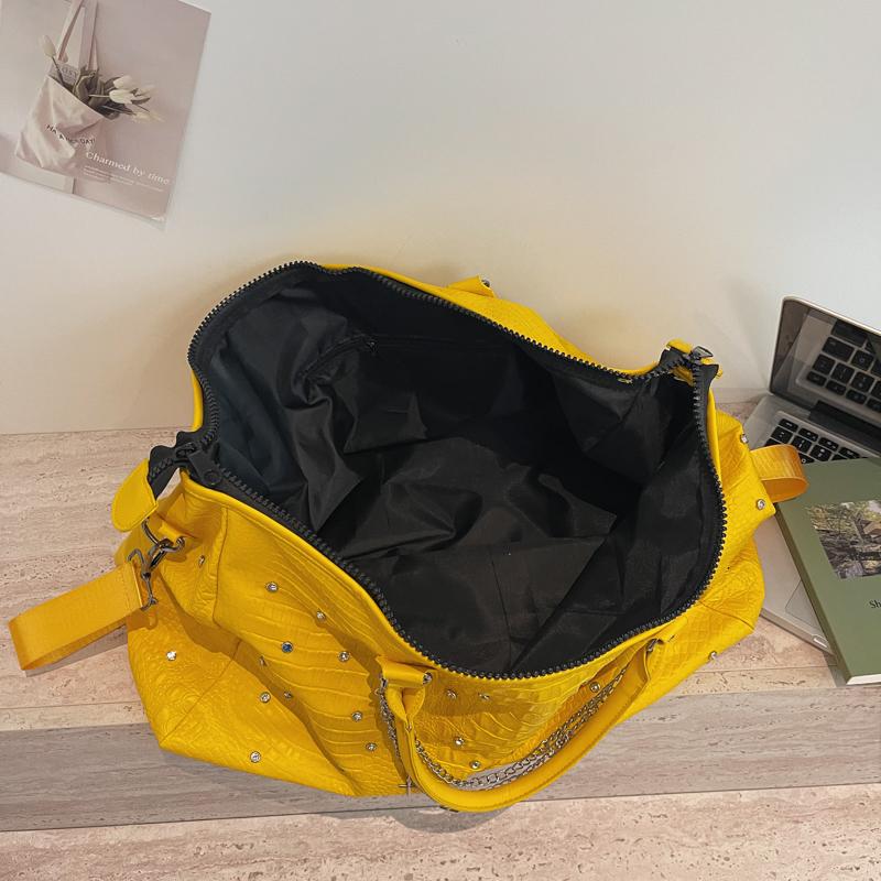 Borsa da Viaggio di Grande Capacità Borsa da Palestra Leggera da Donna Borsa Portatile per Viaggi a Breve Distanza Borsa da Viaggio