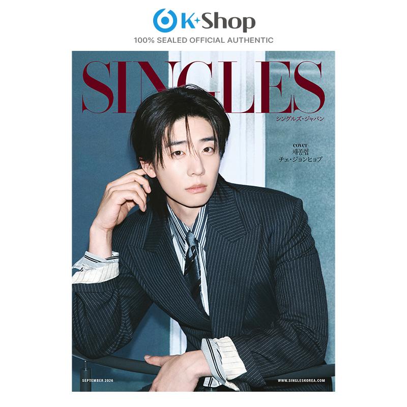 [Pre-ordine] SINGLES JAPAN - COPERTINA CHAE JONG HYEOP [NUMERO DI SETTEMBRE 2026]