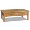 Day and Night - Day and Night Solid Teak Wood Coffee Table 100x60x35 Cm