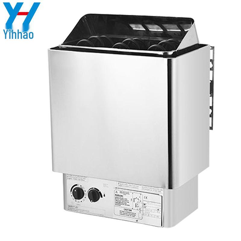 Stainless Steel Digital Sauna Stove with Dry Steam & Temperature Control 3KW