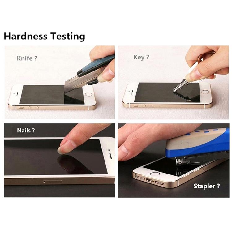 For ZTE Blade V8 0.26mm 9H Surface Hardness Explosion-proof Non-full Screen Tempered Glass Screen Film