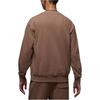 Jordan Crew Neck Pullover Comfortable Long Sleeve Sweatshirt Men Sweatshirt Brown FV7296-223