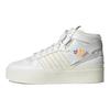 adidas Forum Bonega Mid Embroidered Floral Women Sneakers White Crystal-White Wonder-White GZ4296