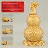 Brass Nine-Turtle Copper Gourd Bagua Desktop Decoration Ornament