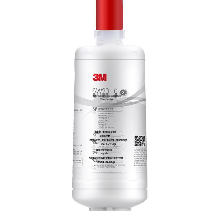 3M SW20 Series Water Purifier Replacement Filter CN plug (adapter included)
