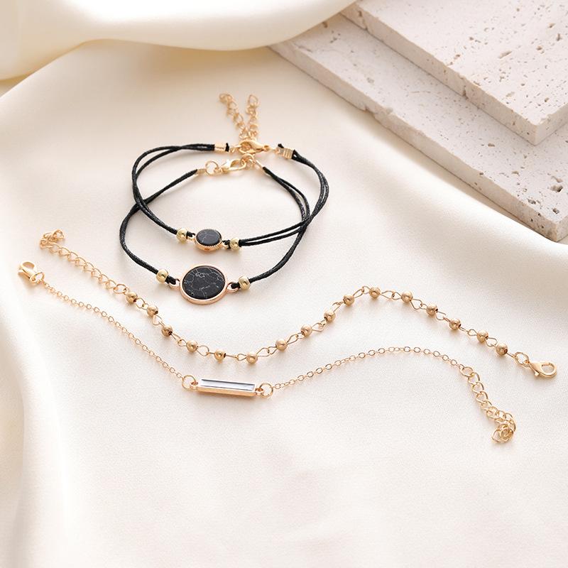 5PCS Women's Bracelet Set, Women Fashionable and Casual Bracelet Zircon Set, Daily Wear, Holiday Gift for Friends