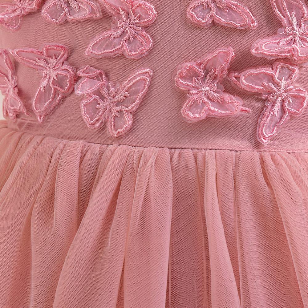 Flower Girls Dress for Wedding Party Child Princess Pageant Long Gown Kids Dresses for Girls Formal Evening Dress