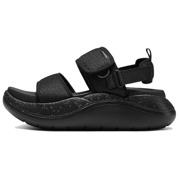 Skechers Fashionable Comfortable Simple Versatile One-Strap Sandals Women sandals Black 141510-BBK 36