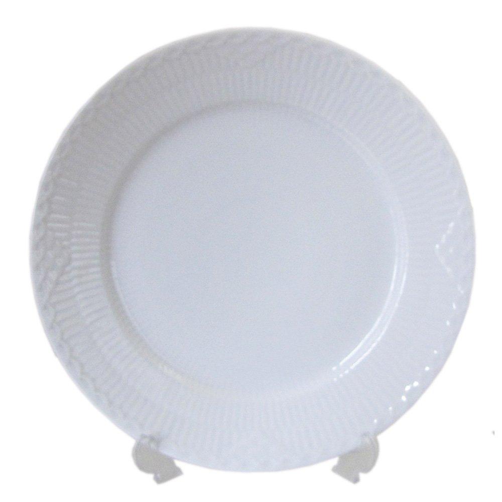 

Royal Copenhagen 128 White Half Lace 622 Plate, 22cm, Flat [Parallel Import]