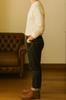 CHANGE WELL 2025 American Casual Long Sleeve Corduroy Sweatshirt Men's Autumn/Winter Vintage-Style (Navy, XL)