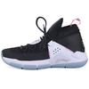 Li Ning ALL DAY 5 Way Of Wade Abrasion Resistant Breathable Mid Top Basketball Shoes Men's Black White ABPQ015-1