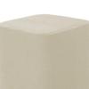 Jacquard Polyester Square Ottoman Covers Footstool Slipcover Replacement