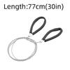 2pcs High-Quality Stainless Steel Wire Saw Portable Design Durable Material Cable Saw Strong Construction