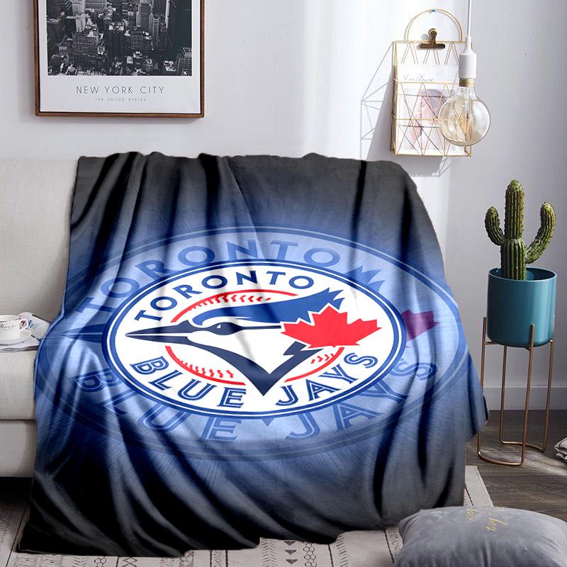 Κουβέρτα με Λογότυπο Blue Jays Ελαφριά Φανελένια Κουβέρτα Κρεβατιού Ιδανική για Ταξίδια, Κάμπινγκ, Σαλόνια, Γραφεία, Καναπέδες, Δώρο Χριστουγέννων για Φανατικούς