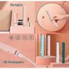 Mini Dual-purpose Curling Iron 2 In 1 Hair Curler Portable Hair Curling Tool Usb
