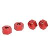 RC Wheel Hub Hex Aluminium Alloy 12mm Diameter 5.5mm 7mm Thickness Accessory Set Kit