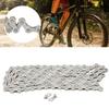 116 Links Bicycle Chain Carbon Steel Replacement Chain Durable Cycling Chain  Bike Upgrade