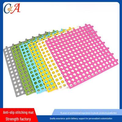 Rutschfeste Bodenmatte für Hotel, Toilette, Schwimmbad und Badezimmer - TPE-Kunststoff, zuschneidbar, Sturzsicherung.