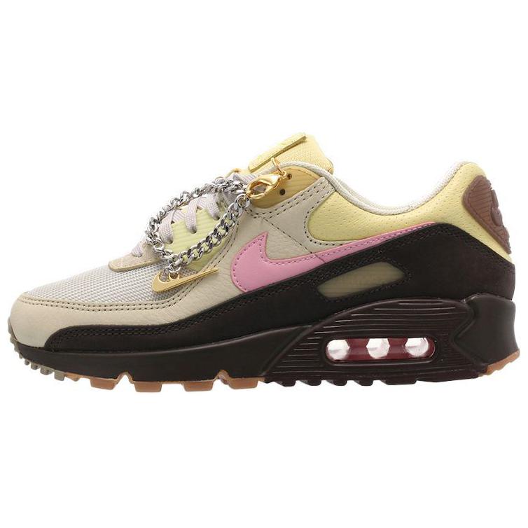 

Новые женские Nike Air Max 90 Cuban Link Velvet Brown CZ0469-200 42.5