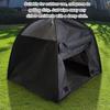 Simple Journey Pet Shelter With Stackable Frame Portable Tent For Dog Cats Outdoor Camping Easy To Maintain Travel Tent