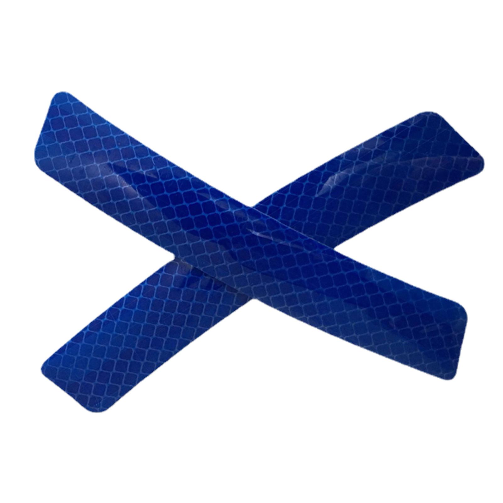 

Светоотражающая наклейка на ступицу колеса автомобиля, светоотражающая антицарапающая наклейка для безопасности в ночное время, декоративная полоса для автомобильного колеса синий