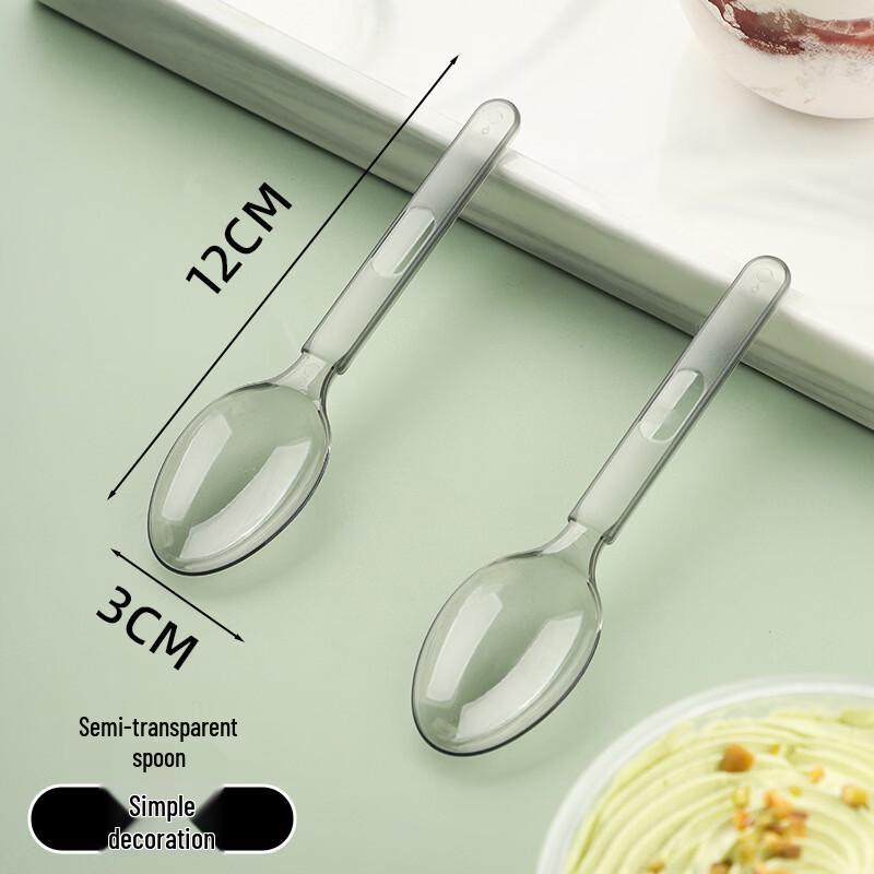 Disposable Plastic Takeout Spoons
