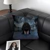 Design BBeny JJr Rapper Cushion Cover Natural Linen Organic Fabric DoubleSided Printing Sofa Home Decor Gift Pillow Case