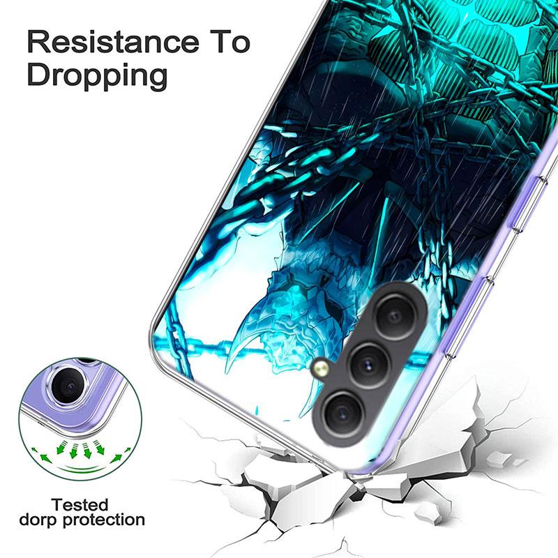 Kaiju No. 8 Anime Phone Case for Samsung A17 A37 A57 A07 A16 A26 A36 A56 A06 A02S A12 A22 A32 A52S A04S A14 A24 A34 A54 A03 A13