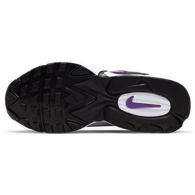 Nike Air Max Triax 96 Low top Casual Shoes White Purple Unisex CT1276-100