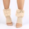 Women's Winter Woolen Sock With A Flip-top Knitted Woolen Sock