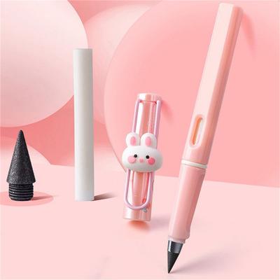 Niedlicher Student HB Cartoon Schreibstift Druckbleistift Ewiger Bleistift Unbegrenzter Bleistift Skizzenstift