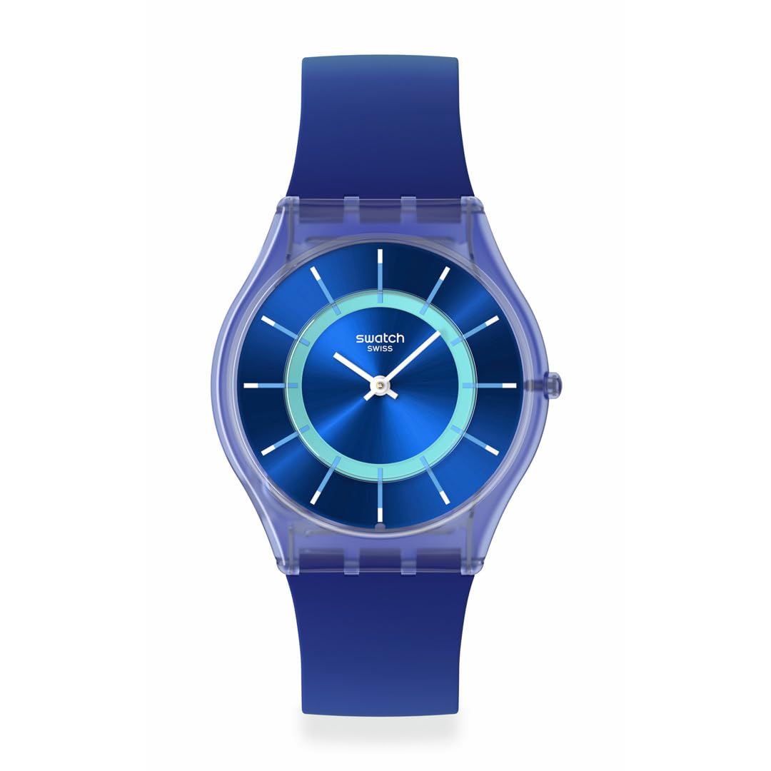 

SKIN CLASSIC БІОСОРСОВАНИЙ ДЖЕМОВИЙ ВИНОГРАДНИЙ СОН SS08I100 Синій [Swatch] Годинник, синій